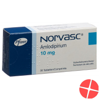 Norvasc Tabletten 10mg 30 Stück