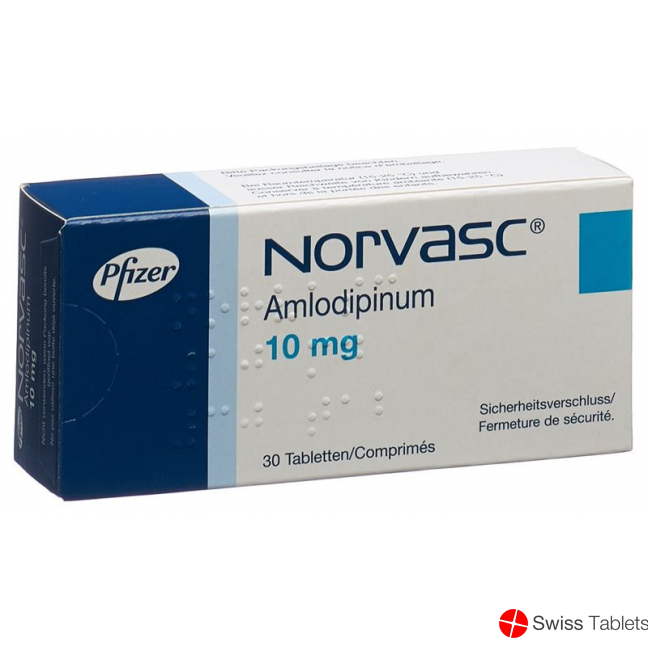Norvasc Tabletten 10mg 30 Stück buy online