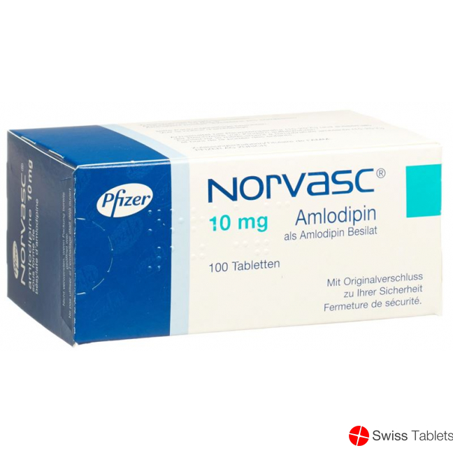Norvasc Tabletten 10mg 100 Stück buy online