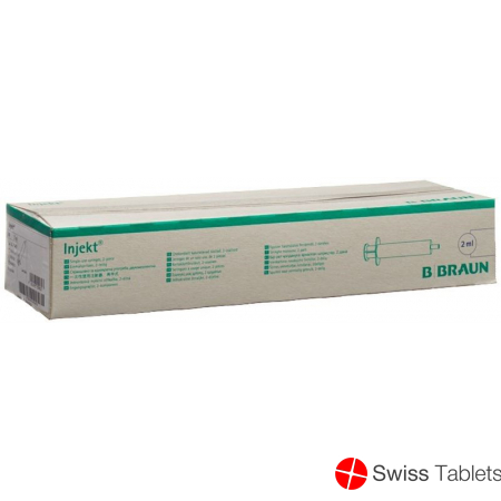 Braun Injektionsspritze 2ml Luer 2-teilig Zentrisch 100 Stück buy online