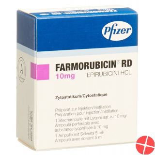 Farmorubicin Rd Trockensubstanz 10mg C Solv Ampullen