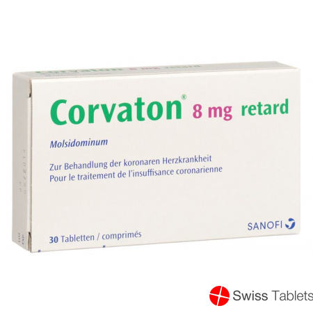 Corvaton Retard Tabletten 8mg 30 Stück buy online