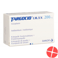 Targocid Trockensubstanz 200mg C Solv i.v./i.m. Ampullen Targocid Trockensubstanz 200mg C Solv i.v./i.m. Ampullen