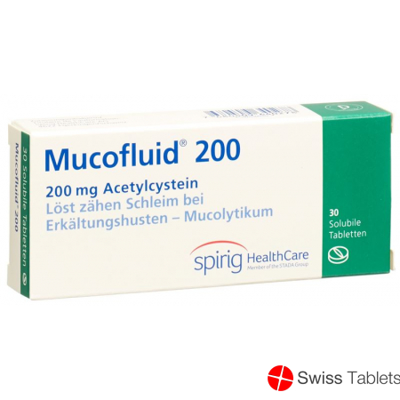 Mucofluid 200mg 30 Tabletten buy online