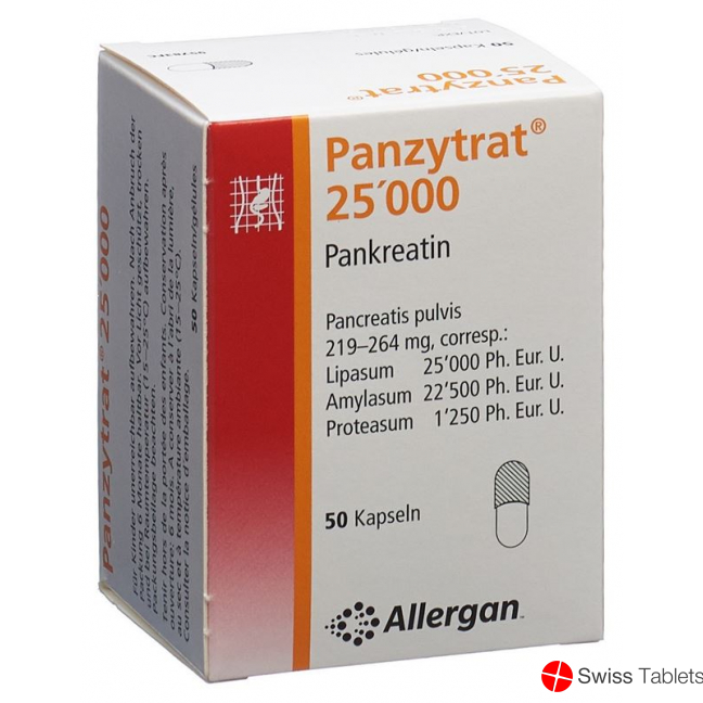 Panzytrat 25000 Kapseln 50 Stück buy online