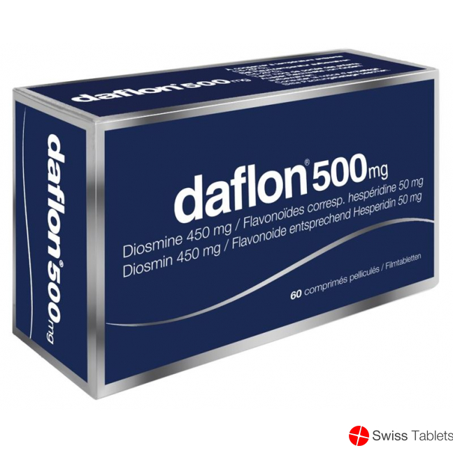 Daflon 500mg 60 Tabletten buy online