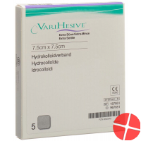 VariHesive Extra Dünn Hydrokolloidverband 7.5x7.5cm 5 Stück