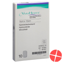 VariHesive Extra Dünn Hydrokolloidverband 5x10cm 10 Beutel