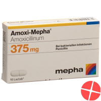 Amoxi Mepha 375 Lactabs 375mg 16 Stück