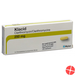Klacid Filmtabletten 250mg 14 Stück