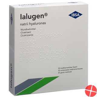 Ialugen Medizinalgaze 10x10cm 30 Stück