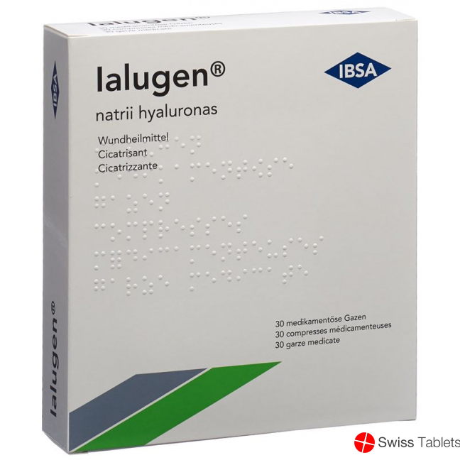 Ialugen Medizinalgaze 10x10cm 30 Stück buy online