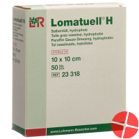 Lomatuell H Salbenkompresse 10x10cm Steril 50 Stück