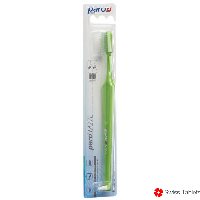Paro Zahnbürste M27l Medium 3-reihig mit Interspace buy online