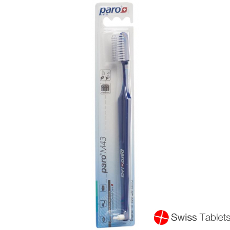 Paro toothbrush M43 Medium 4 rows with interspace buy online