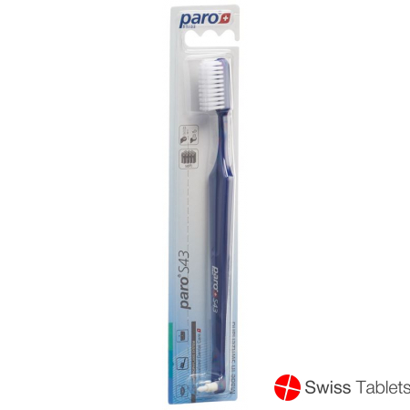 Paro toothbrush S43 Soft 4 rows with interspace buy online