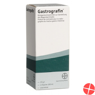 Gastrografin solution bottle 100 ml