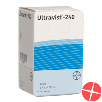 Ultravist Injektionslösung 240mg Flasche 50ml