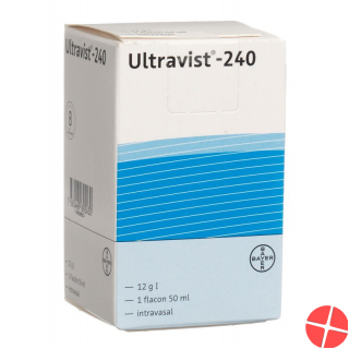 Ultravist Injektionslösung 240mg Flasche 50ml