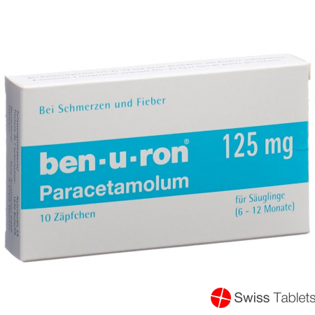 Ben U Ron 125mg 10 Zäpfchen buy online