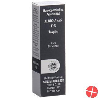 Albicansan Tropfen D 5 10ml