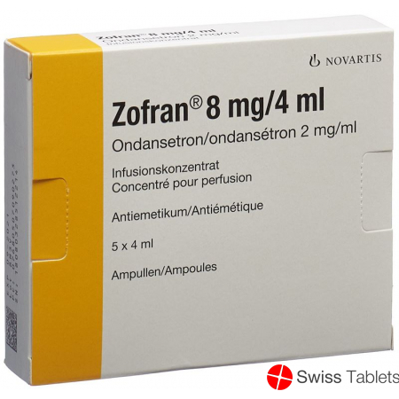 Zofran Infusionskonzentrat 8mg/4ml 5 Ampullen 4ml buy online
