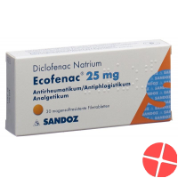 Ecofenac Filmtabletten 25mg 30 Stück