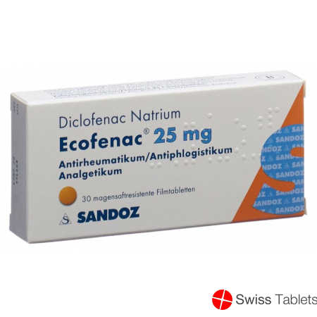 Ecofenac Filmtabletten 25mg 30 Stück buy online