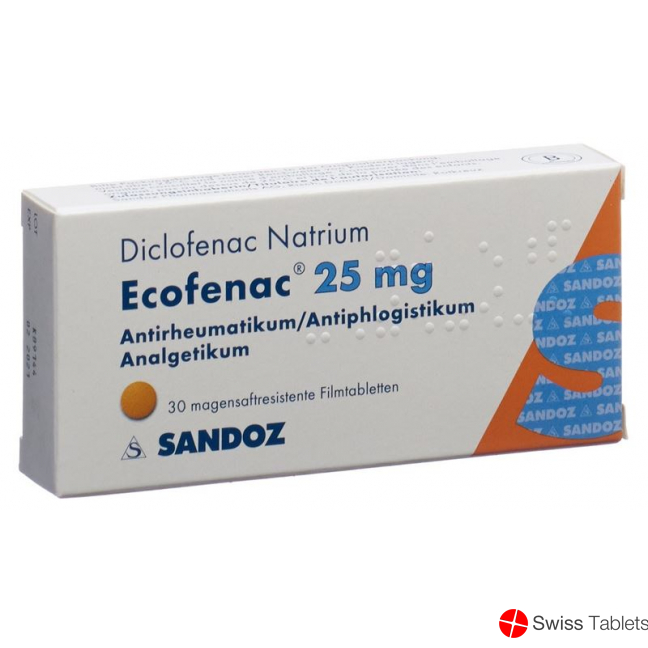 Ecofenac Filmtabletten 25mg 30 Stück buy online