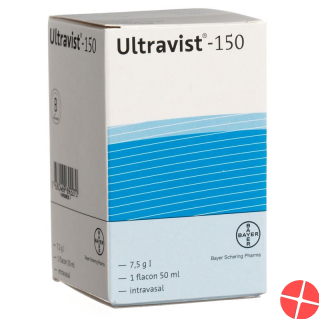Ultravist Injektionslösung 150mg Flasche 50ml