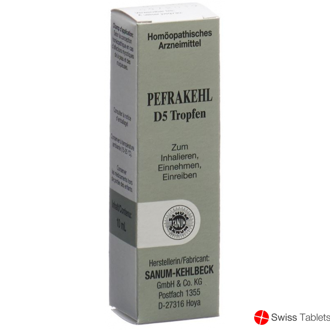 Pefrakehl Tropfen D 5 10ml buy online