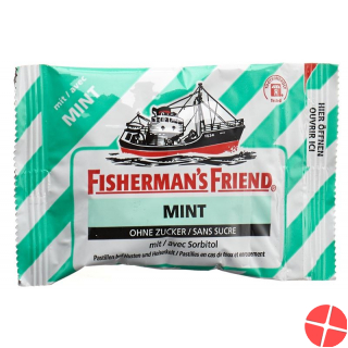 Fishermans Friend Pastillen Mint ohne Zucker 25g