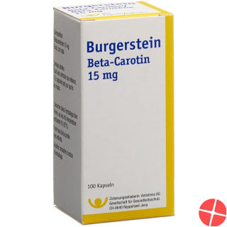 BURGERSTEIN Beta Carotin Kaps 15 mg