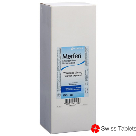 Merfen Waessrige Loesung Farblos 1000ml buy online