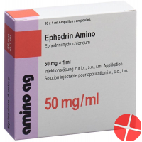 Ephedrin Amino Injektionslösung 50mg/ml 10 Ampullen 1ml