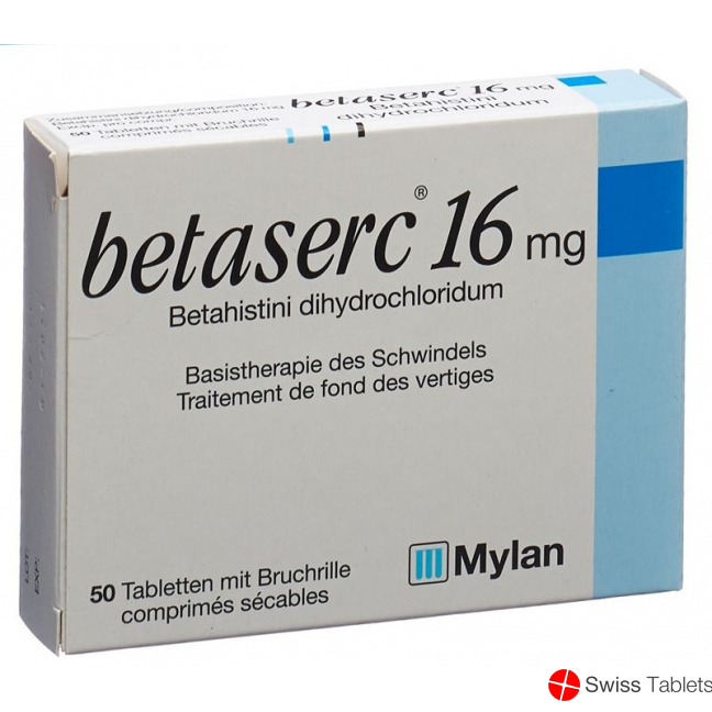 Betaserc 16mg 50 Tabletten buy online