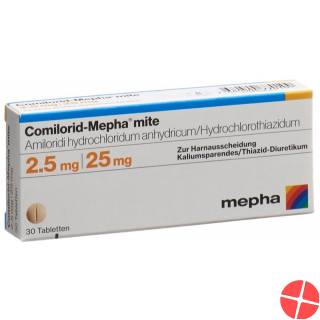 Comilorid Mepha Mite Tabletten 2.5/25 30 Stück