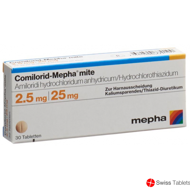 Comilorid Mepha Mite Tabletten 2.5/25 30 Stück buy online