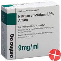 NaCl Amino Injektionslösung 0.9% 10 Ampullen 5ml