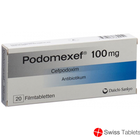 Podomexef Filmtabletten 100mg 20 Stück buy online