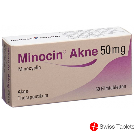 Minocin Akne 50mg 50 Tabletten buy online