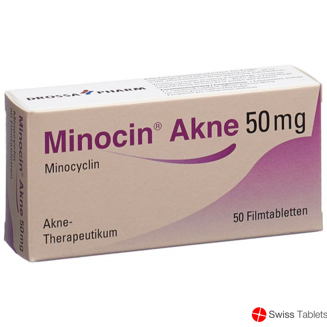 Minocin Akne 50mg 50 Tabletten buy online