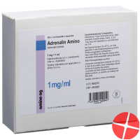 Adrenalin Amino Injektionslösung 1mg/ml 100 Ampullen 1ml