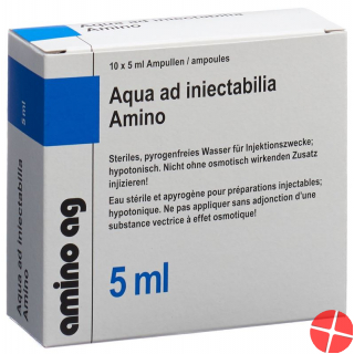 Aqua Ad Injektion Amino Injektionslösung 5ml Ampullen 10 Stück