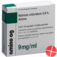 NaCl Amino Injektionslösung 0.9% 10 Ampullen 2ml