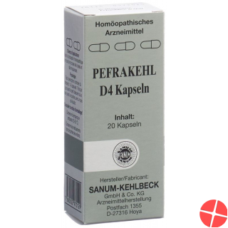 Pefrakehl Kapseln D 4 20 Stück
