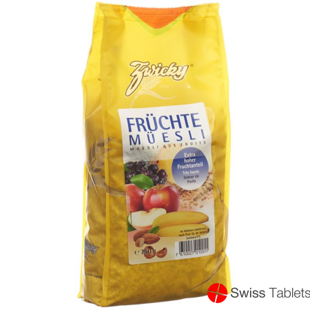 Zwicky Früchtemüesli 750g buy online
