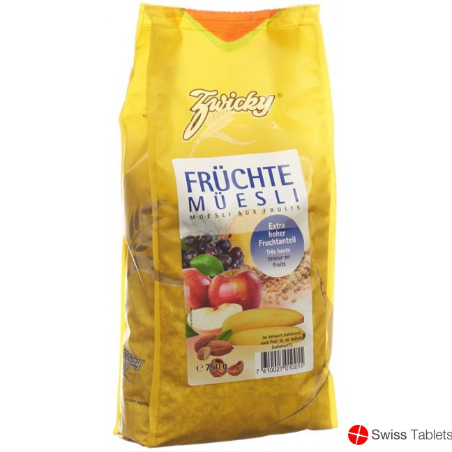 Zwicky Früchtemüesli 750g buy online