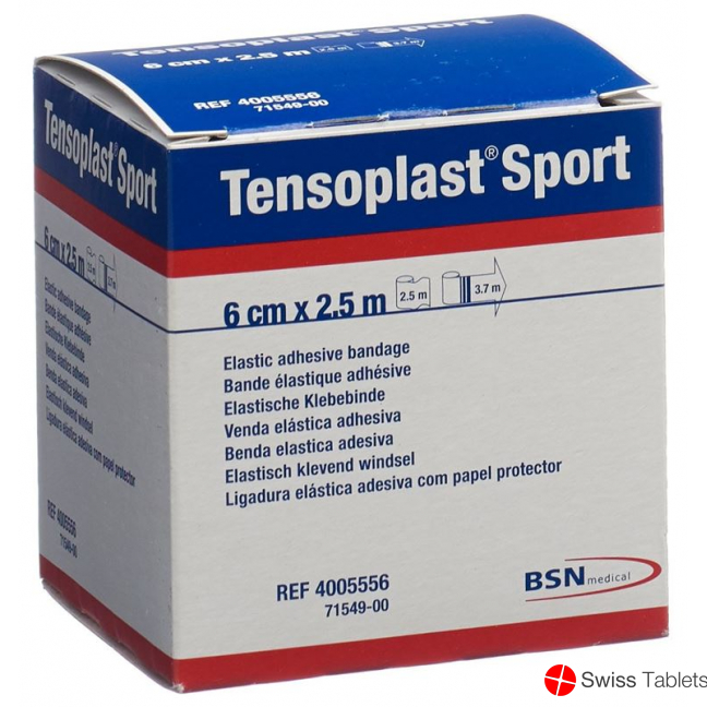 Tensoplast Sport elastische Klebebinde 6cm x 2.5m buy online