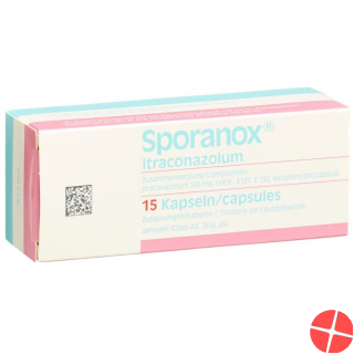 Sporanox Caps 100mg 15 Stück